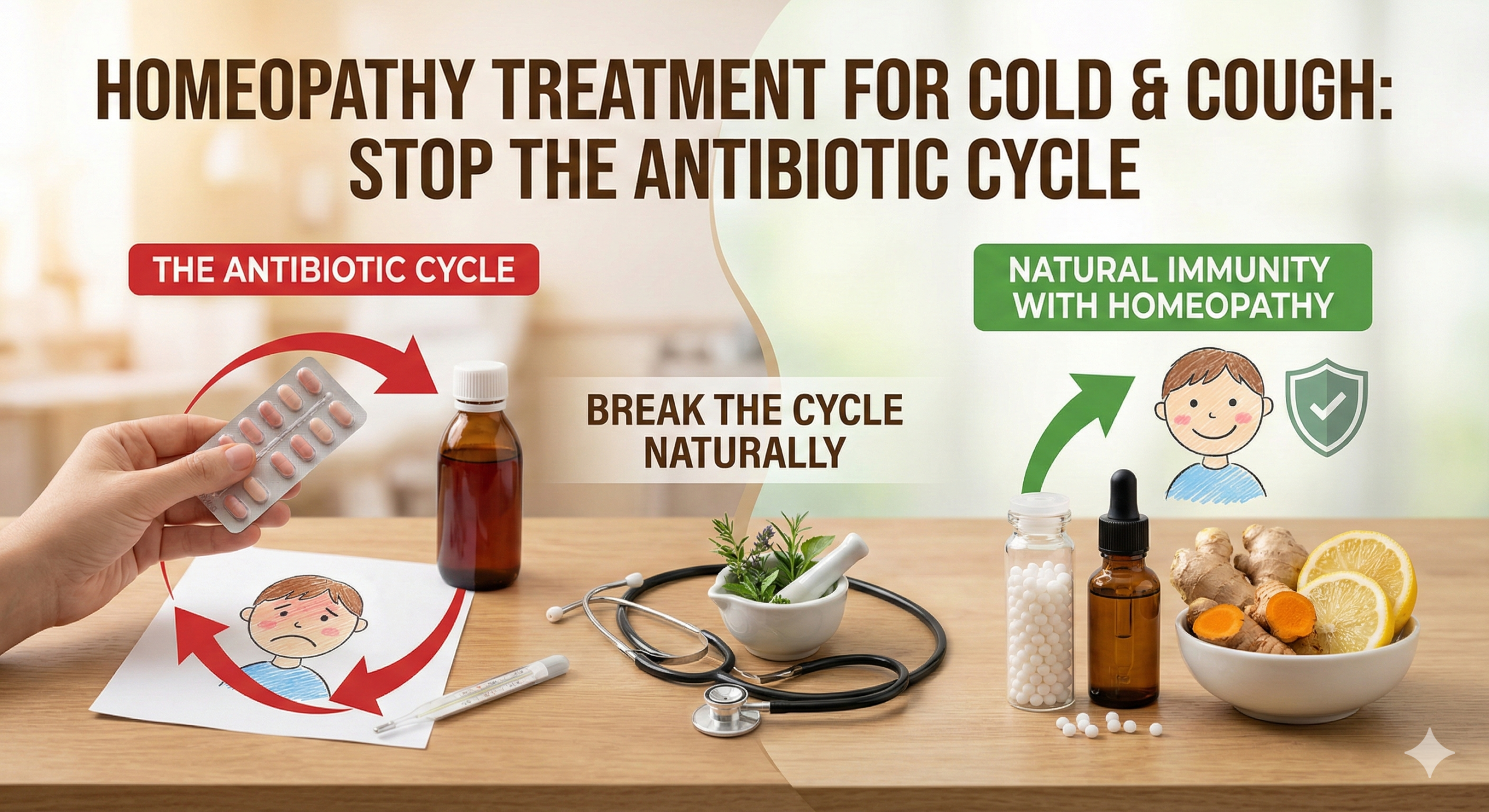 Homeopathy treatment for cold and cough