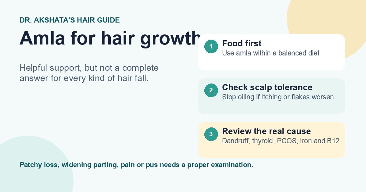 Hair Growth के लिए आंवला: उपयोग और सावधानियां
