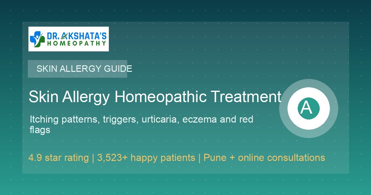 Skin allergy guide comparing hives, eczema, contact rash and urgent warning signs